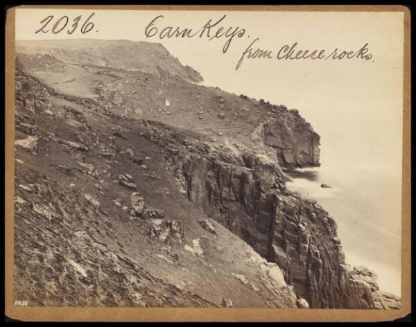 Francis Frith, Carn Keys from Cheese rocks