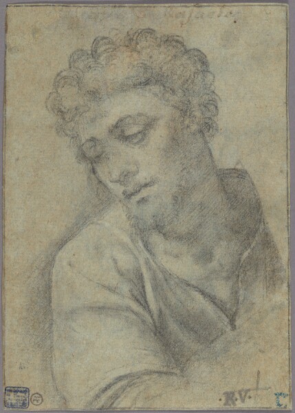 Sebastiano del Piombo, Study for the Figure of Christ Carrying the Cross
