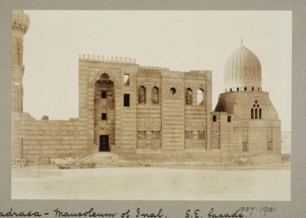 K.A.C. Creswell, Façade of the funerary complex of Mamluk Sultan al-Ashraf Inal, Cairo