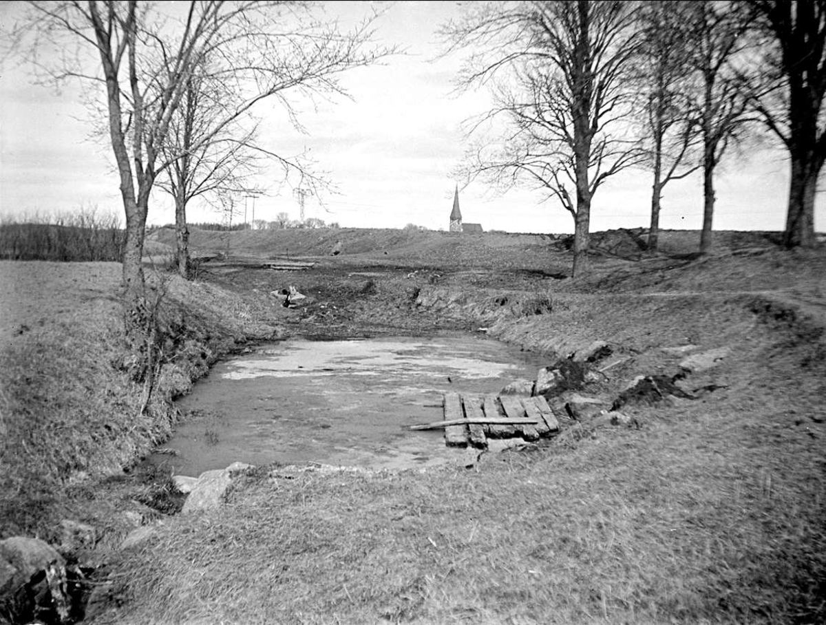 August Fredrik Schagerström, Sala source in Sala backe district, Uppsala, April 1923