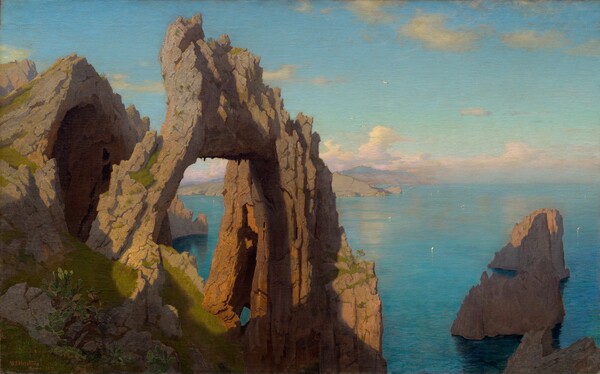 William Stanley Haseltine, Natural Arch at Capri