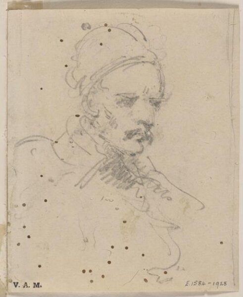 George Chinnery, A moustachio'd man