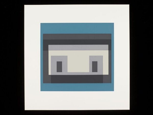 josef albers, Variant IV from the suite of ten plates  'Ten Variants'