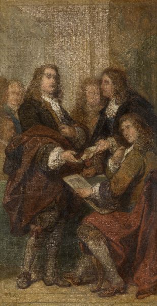 Nicaise De Keyser, The Engraver Gerard Edelinck in Paris