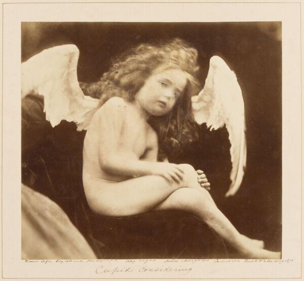 Cameron, Julia Margaret, Cupid Considering