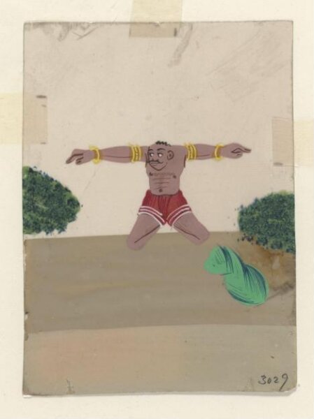 Unknown, One of twelve paintings of occupations, mainly entertainers.