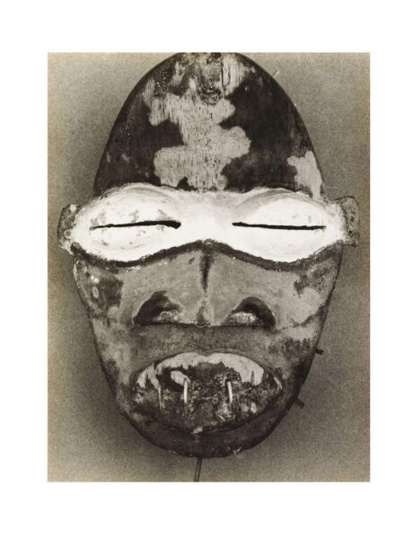 Walker Evans, Polychrome Mask. 'Dan', border of Ivory Coast
