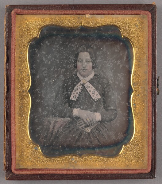 Unknown, [Portrait of a Seated Woman]