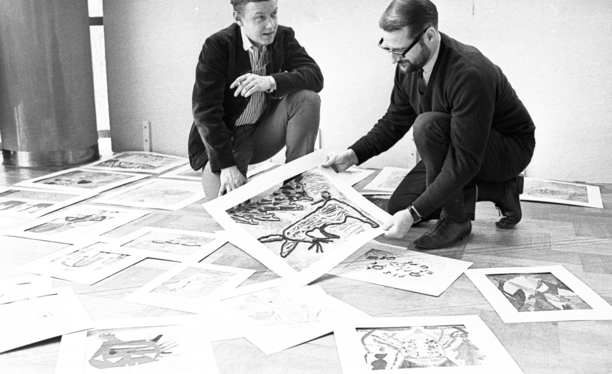 Örebro Kuriren, Skolornas vårsalong 27 april 1966
