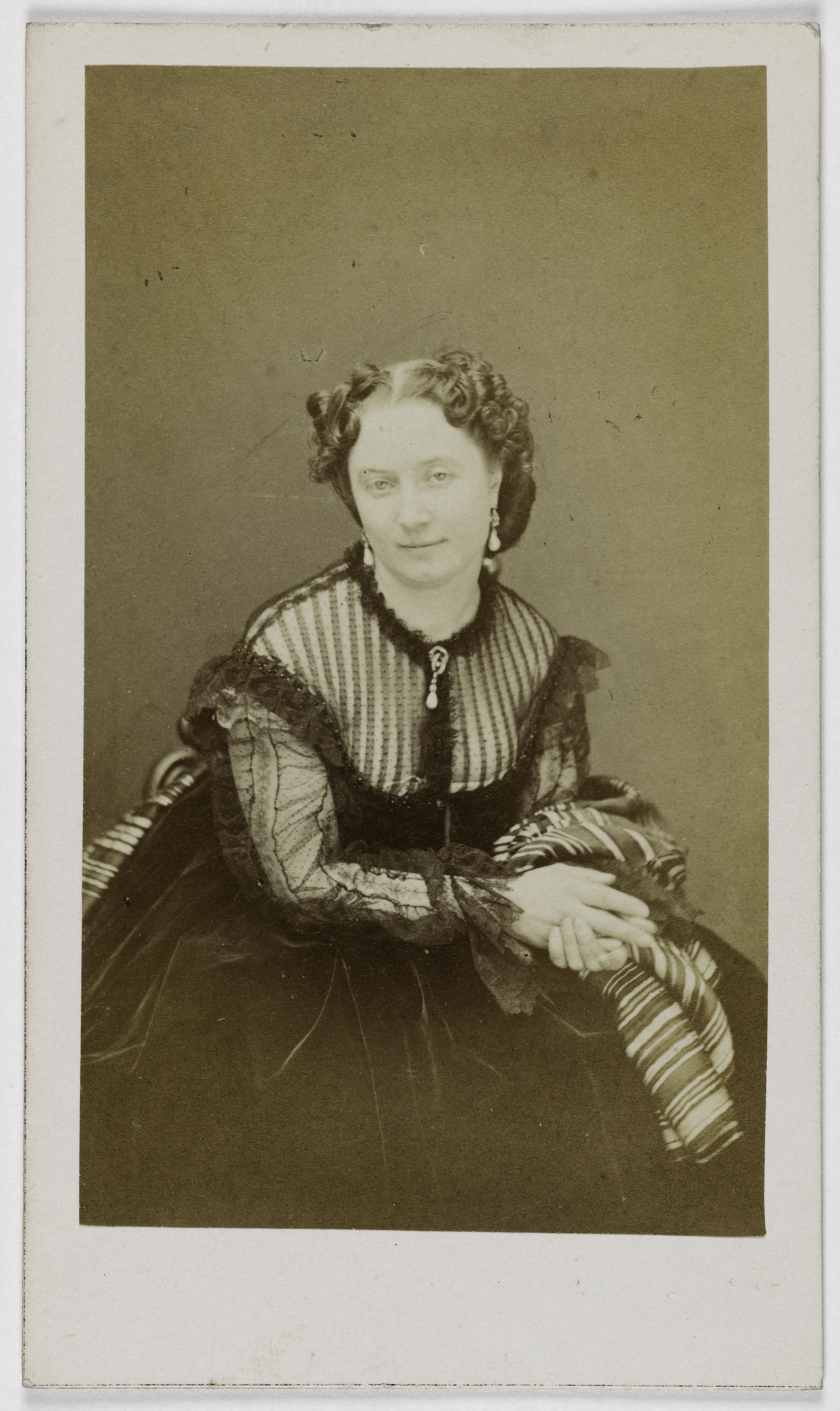 Ulric Grob, Portrait de Lucile Durand ( -après 1887), (actrice)