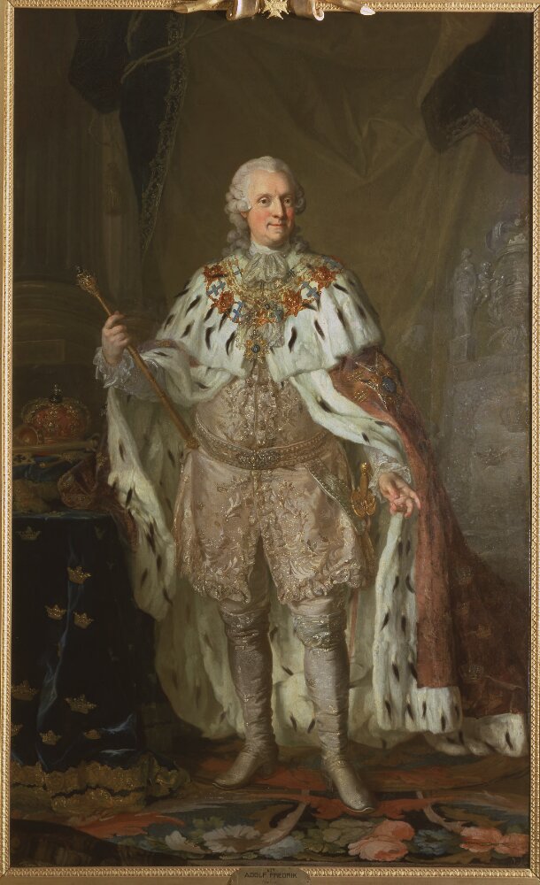 Lorens Pasch the Younger, Adolf Fredrik, 1710-1771, konung av Sverige hertig av Holstein-Gottorp