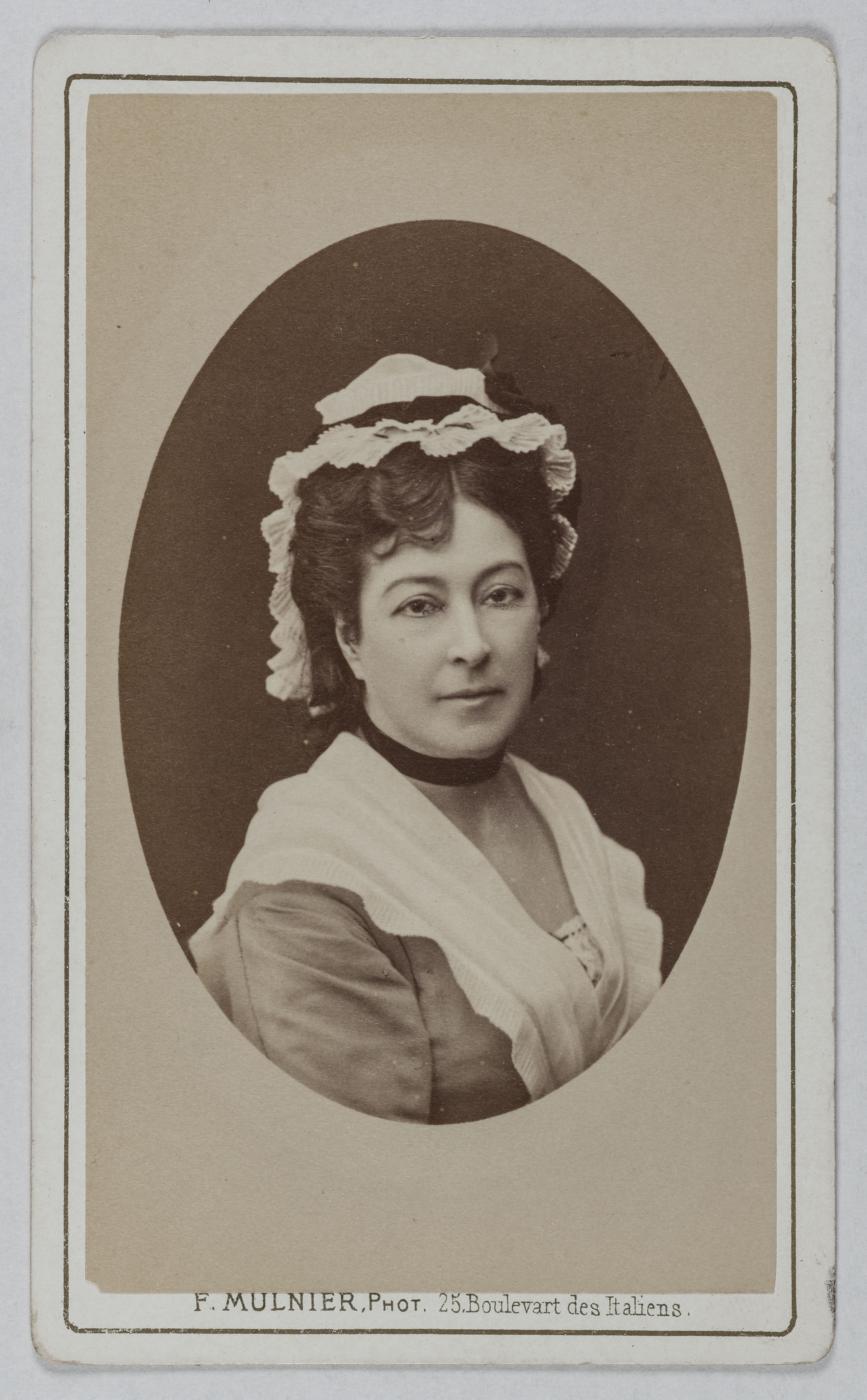 Ferdinand Mulnier, Portrait de Fargueil Anaïs, (1819-1896), (actrice)