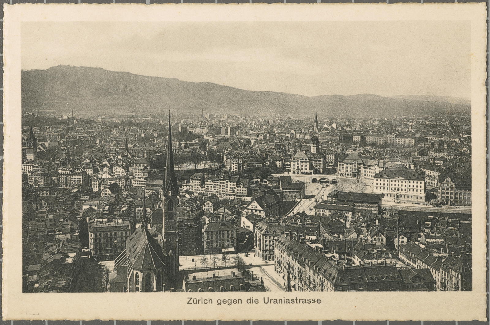 Desconegut, Zürich giganen die Uraniastrasse