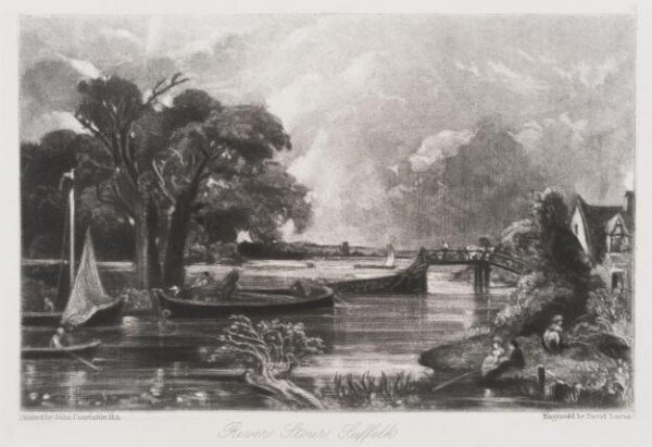 Constable, John RA, River Stour, Suffolk
