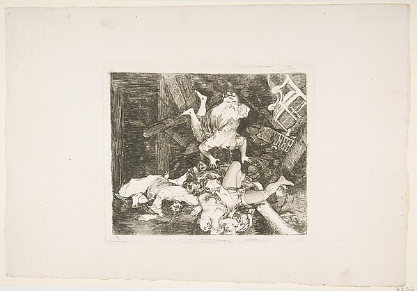 Goya (Francisco de Goya y Lucientes), Plate 30 from "The Disasters of War" (Los Desastres de la Guerra): 'Ravages of War' (Estragos de la guerra)