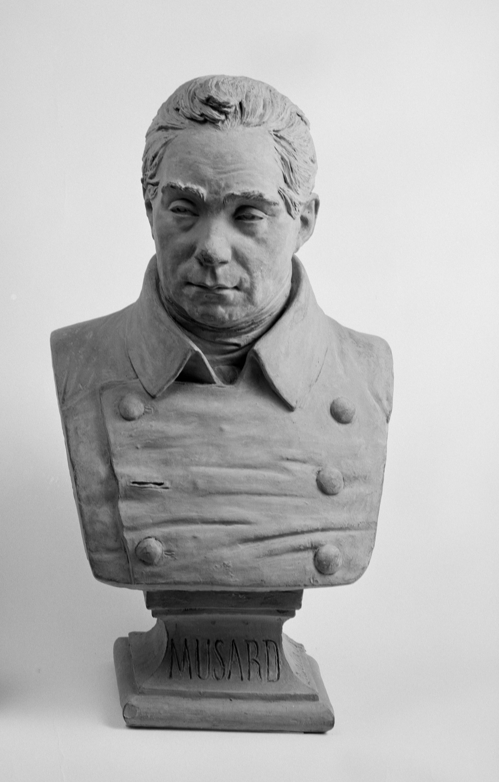Jean Pierre Dantan, Portrait sérieux de Philippe Musard, dit Napoléon (1789-1859), musicien.