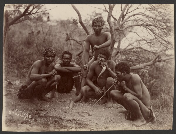Unknown, Kaffirs smoking