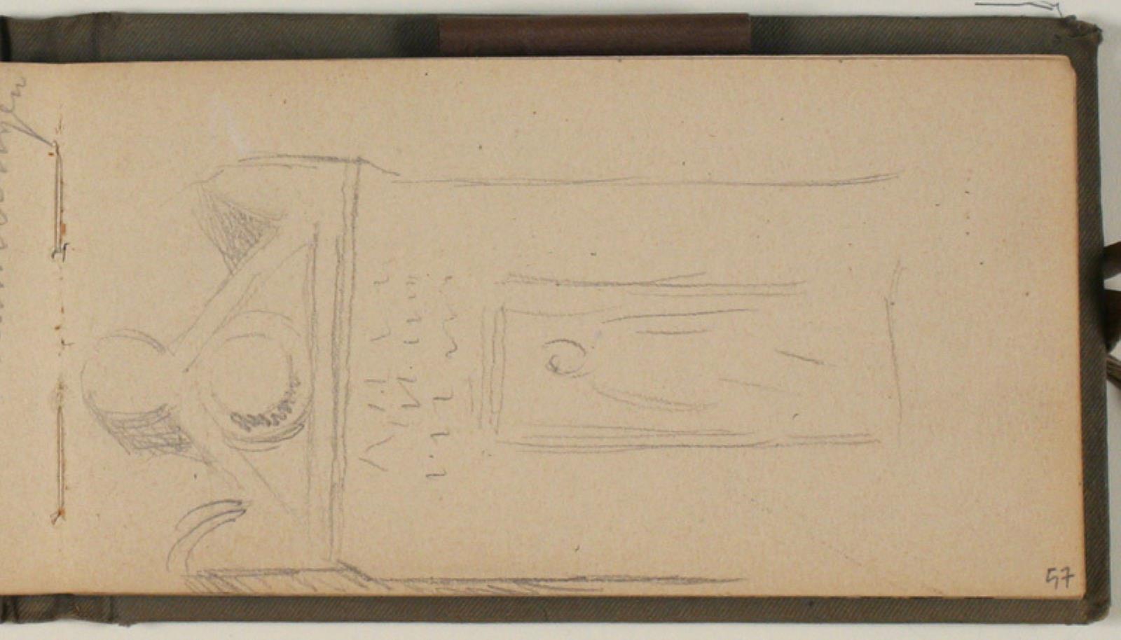 Niels Larsen Stevns, Studier af antik gravstele