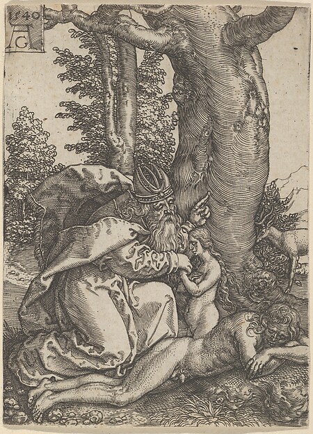 Heinrich Aldegrever, The Creation of Eve, from The Story of Adam and Eve