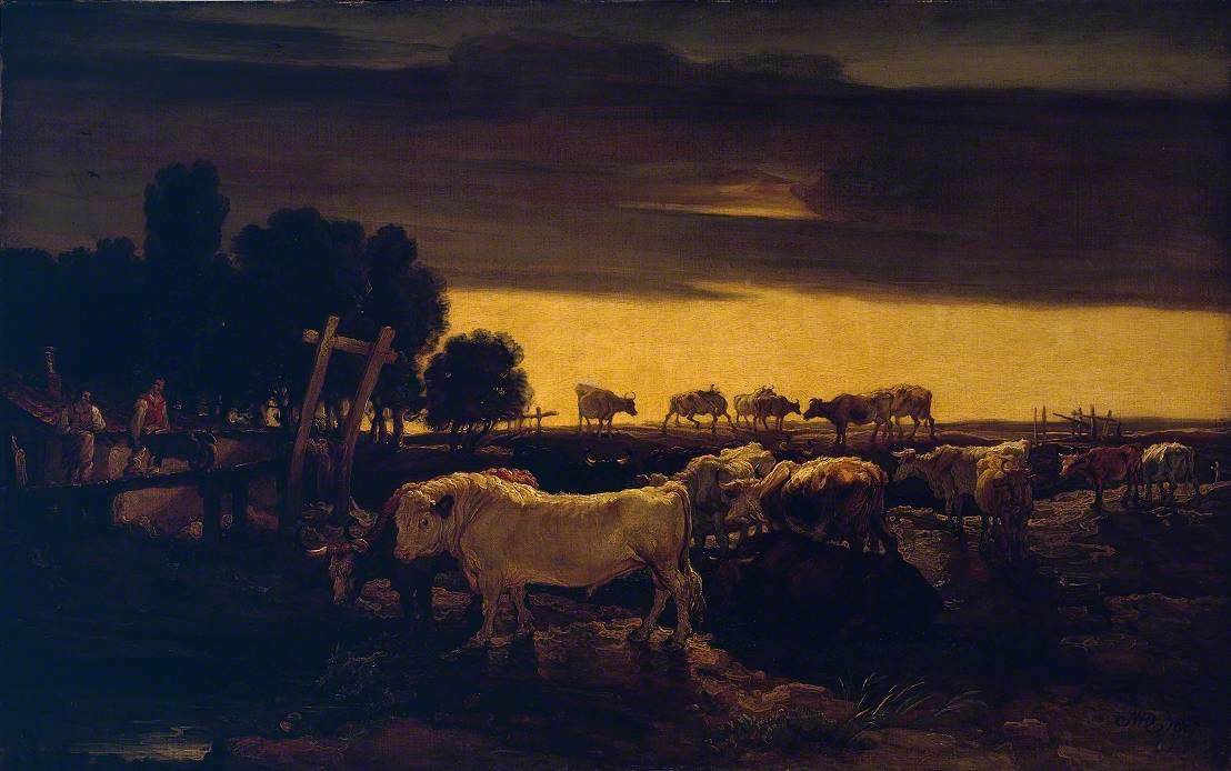 James Ward, Cattle-Piece, ? Marylebone Park