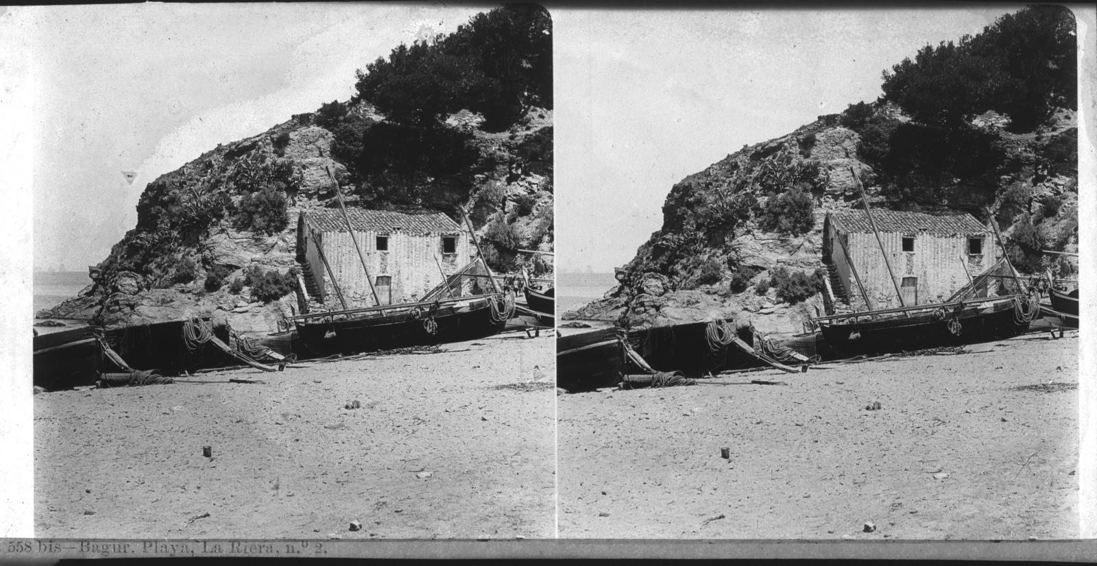 Desconegut, 558 bis - Bagur. Playa, La Riera, nº2