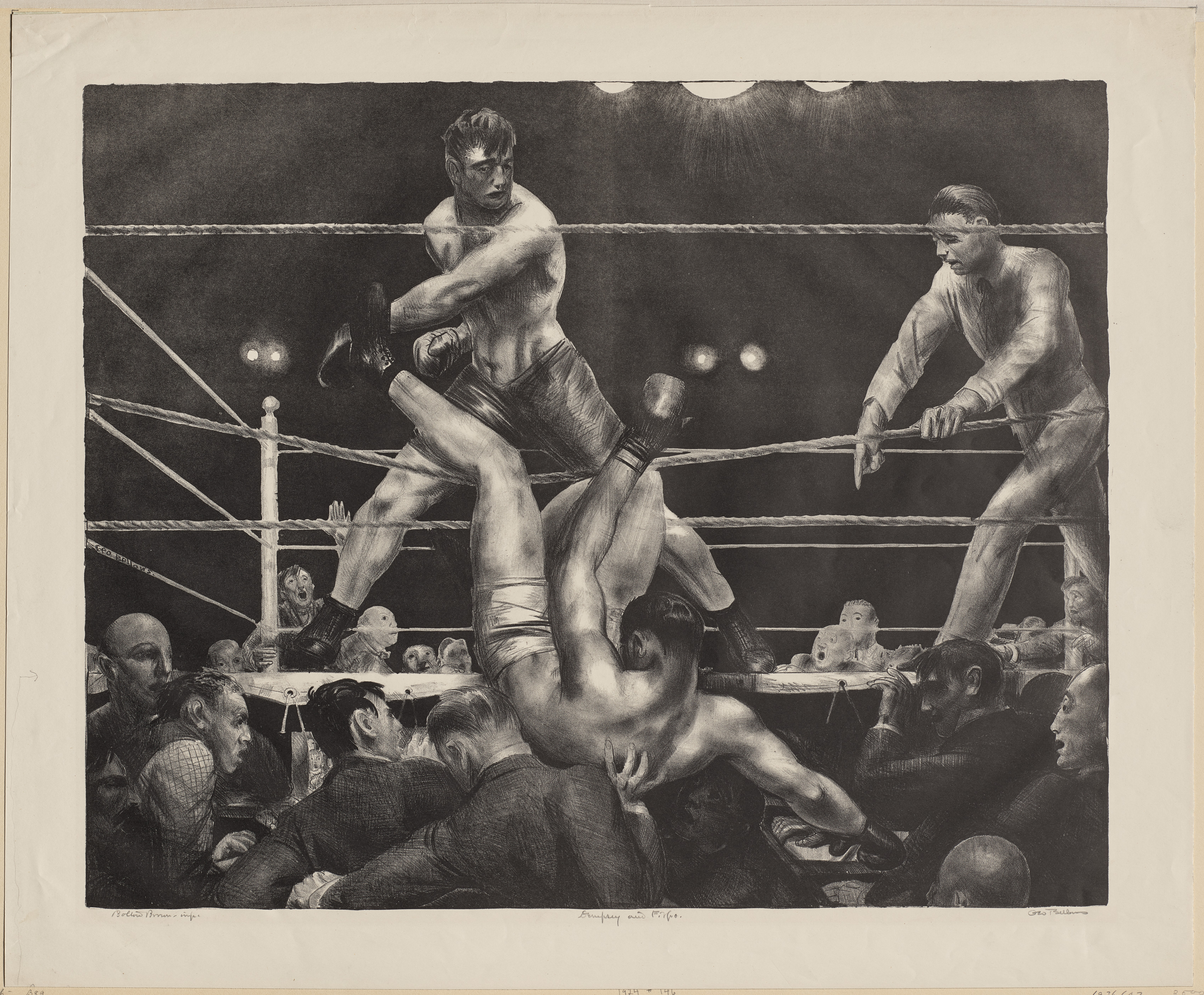 George Bellows, Dempsey and Firpo