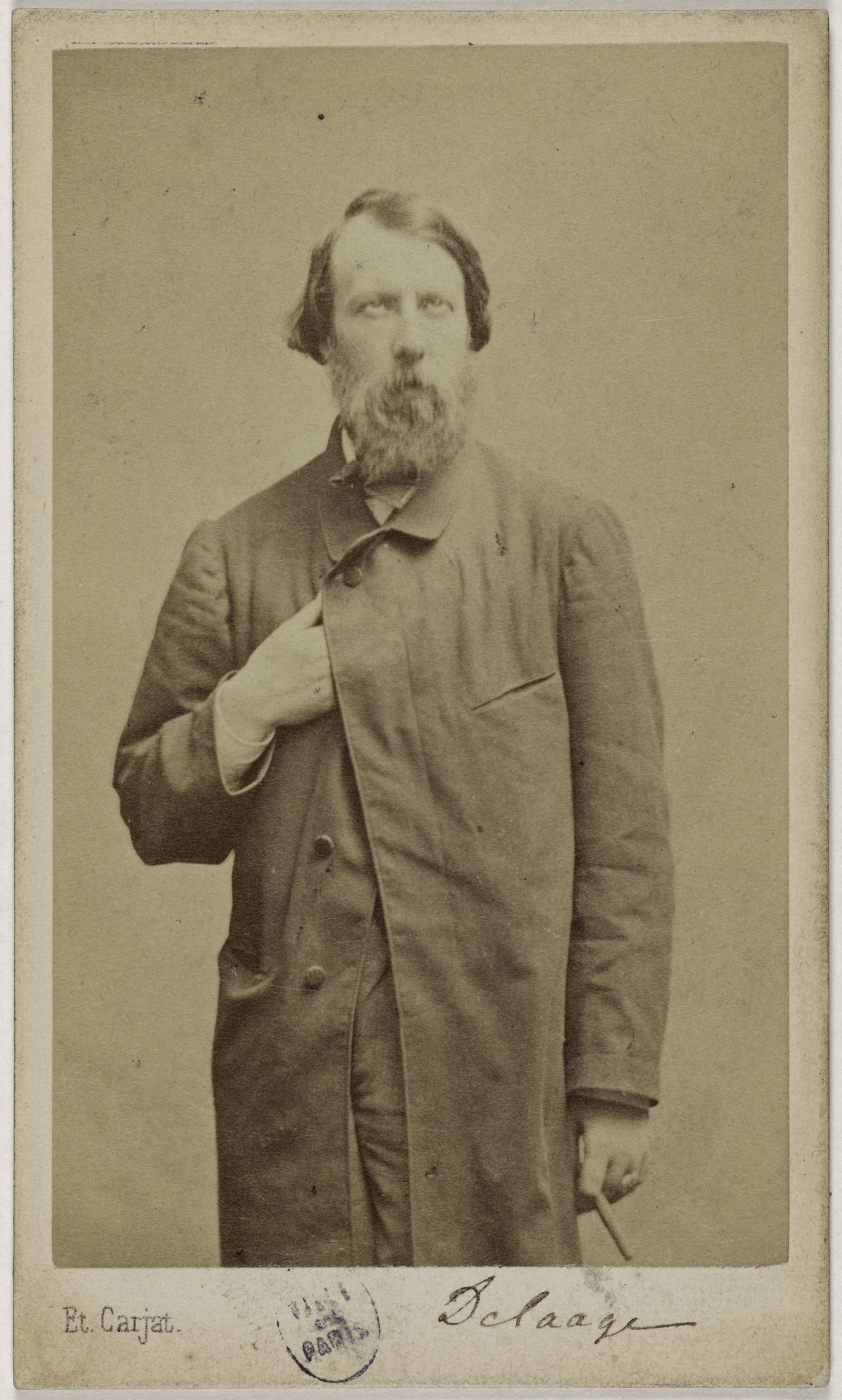 Carjat & Cie, Portrait d'Henri Delaage (1825-1882), (journaliste)