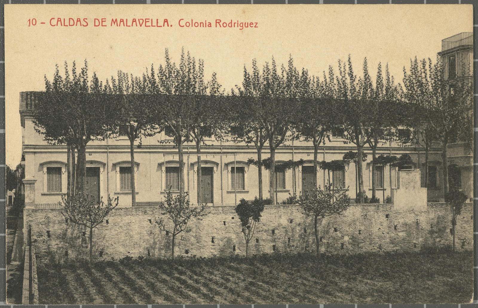 Josep Thomas Bigas, 10 - CALDAS DE MALAVELLA. Colonia Rodriguez
