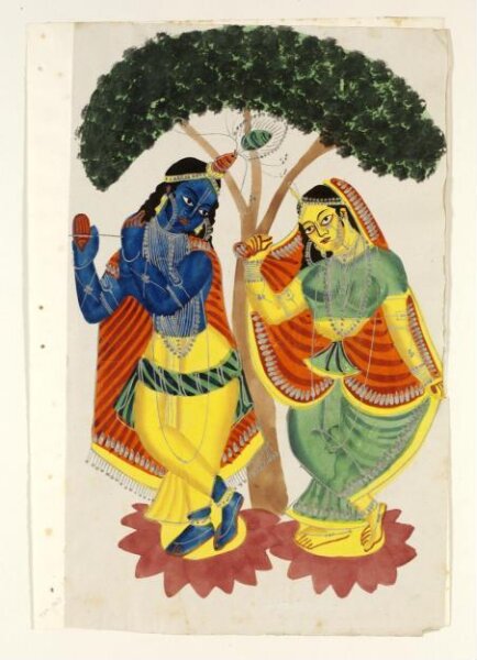 Unknown, Krishna and Radha