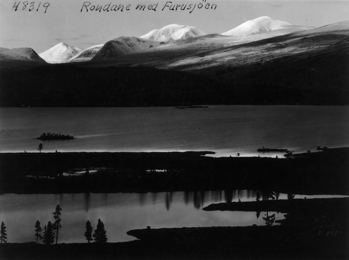 Anders Beer Wilse, Rondane, Furusjoen, Landskap