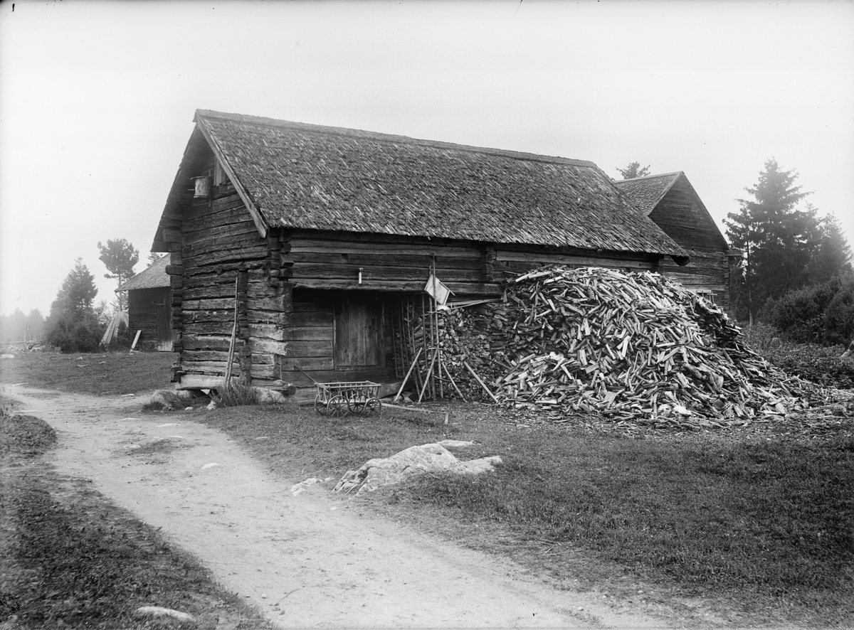 Paul Sandberg, Sjögrens bod, Hållen, Hållnäs socken, Uppland , sannolikt 1930-tal