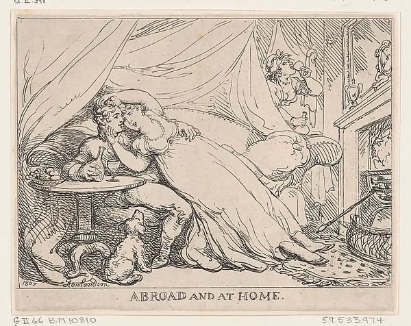 Thomas Rowlandson, Abroad and At Home