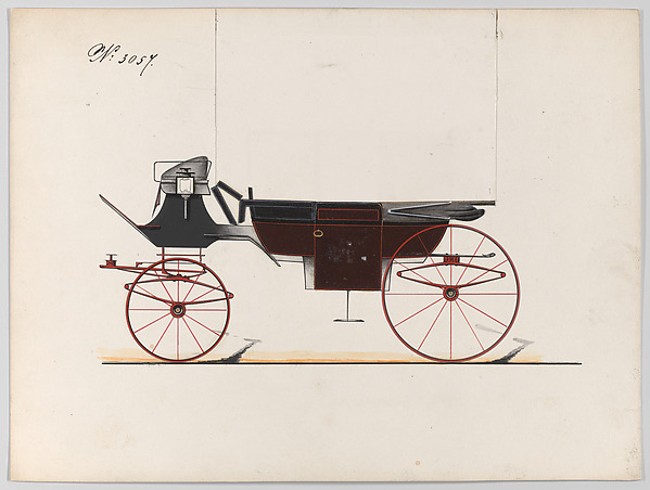 Brewster & Co., Design for Landau, No. 3057