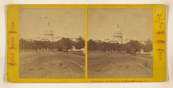 William M. Chase, U.S. Capitol, from Md. Avenue, looking East.
