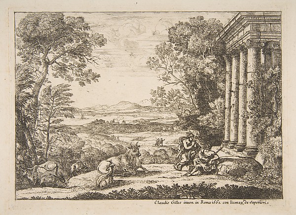 Claude Lorrain (Claude Gellée), Mercury and Argus