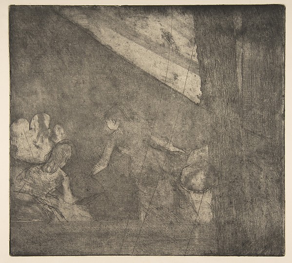Edgar Degas, At the Café des Ambassadeurs