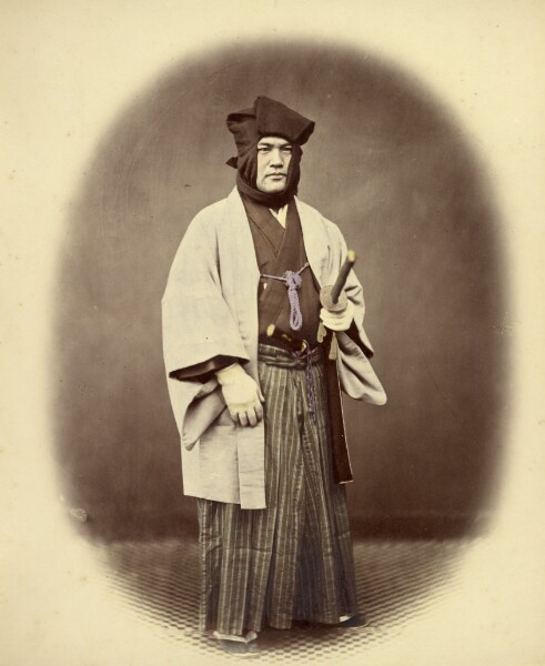 Felice Beato, [Officer in Winter Dress]