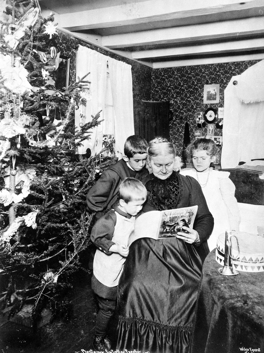 Anders Beer Wilse, Prot: Bestemamma forteller eventyr Jun. 1902