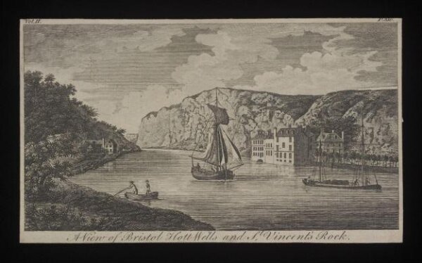 Unknown, A view of Bristol Hott-Wells and St. Vincent's Rock