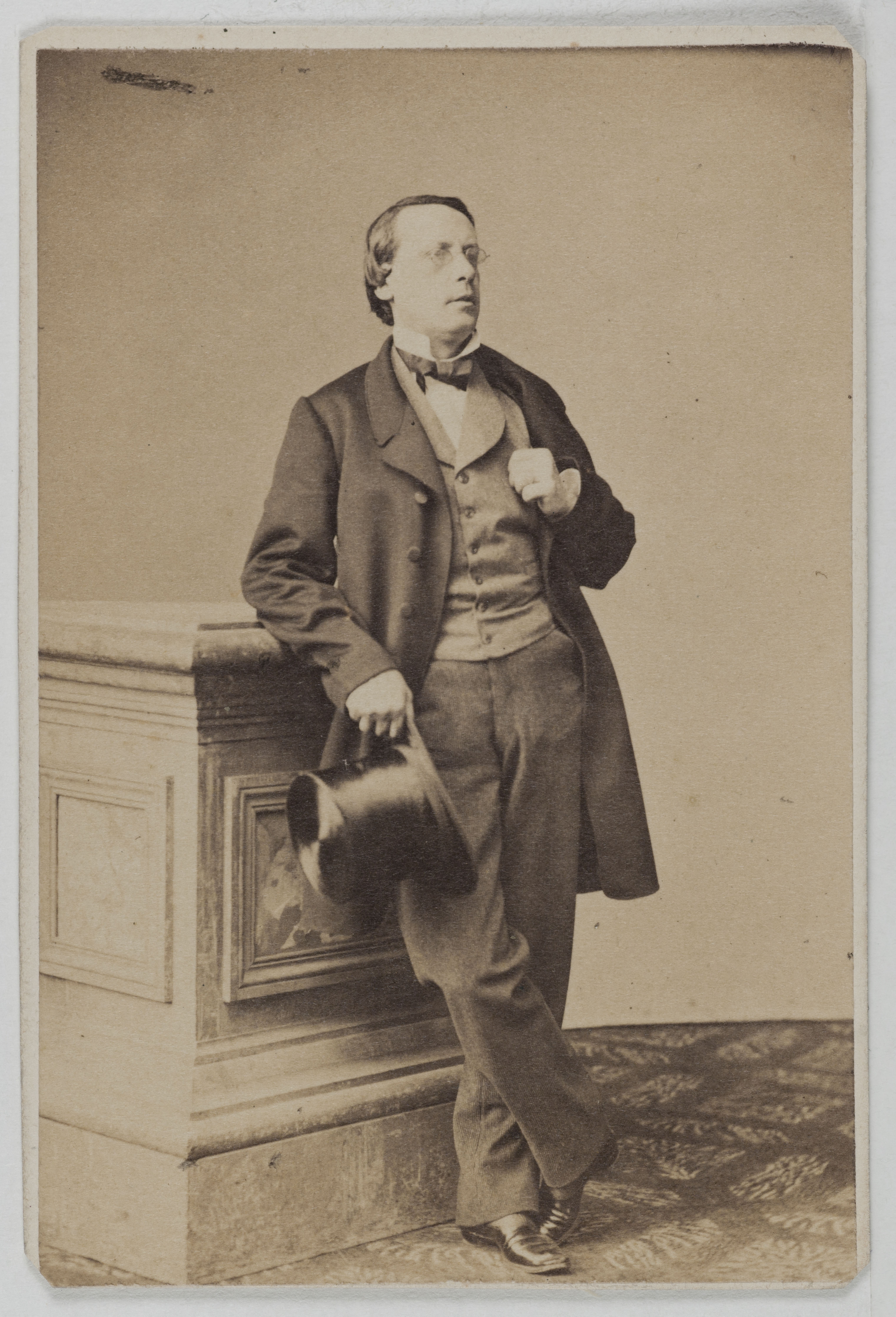Anonyme, Portrait de Léonce, (Édouard Théodore Nicole, dit), (1823-1900), (acteur)