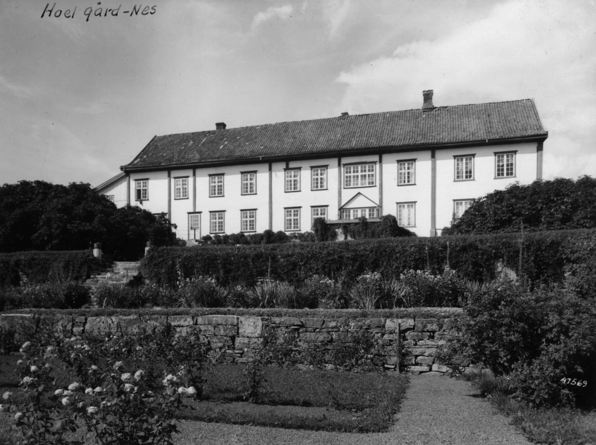 Anders Beer Wilse, Hoel gård Hage