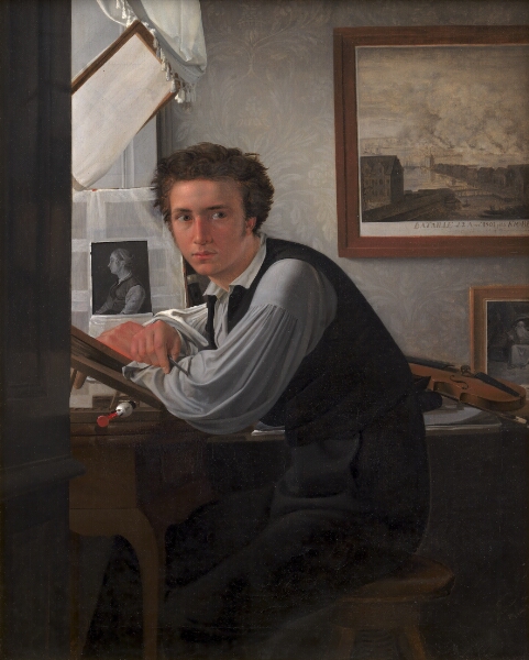 Ditlev Blunck, Kobberstikker C.E. Sonne (1804-78)