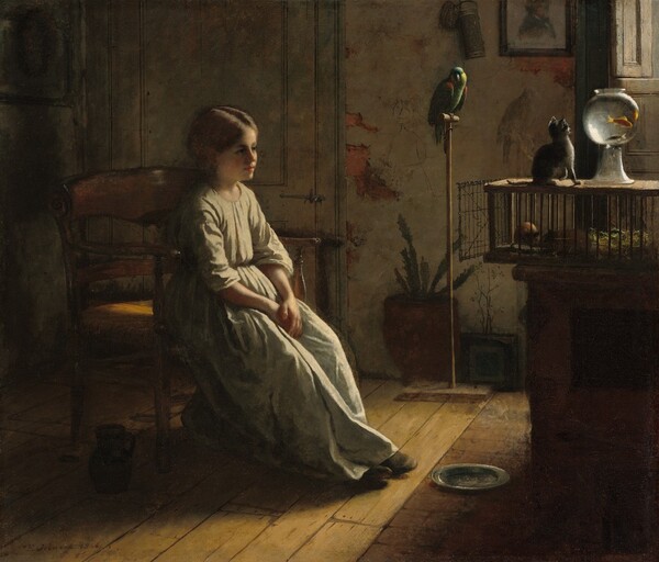 Eastman Johnson, The Pets