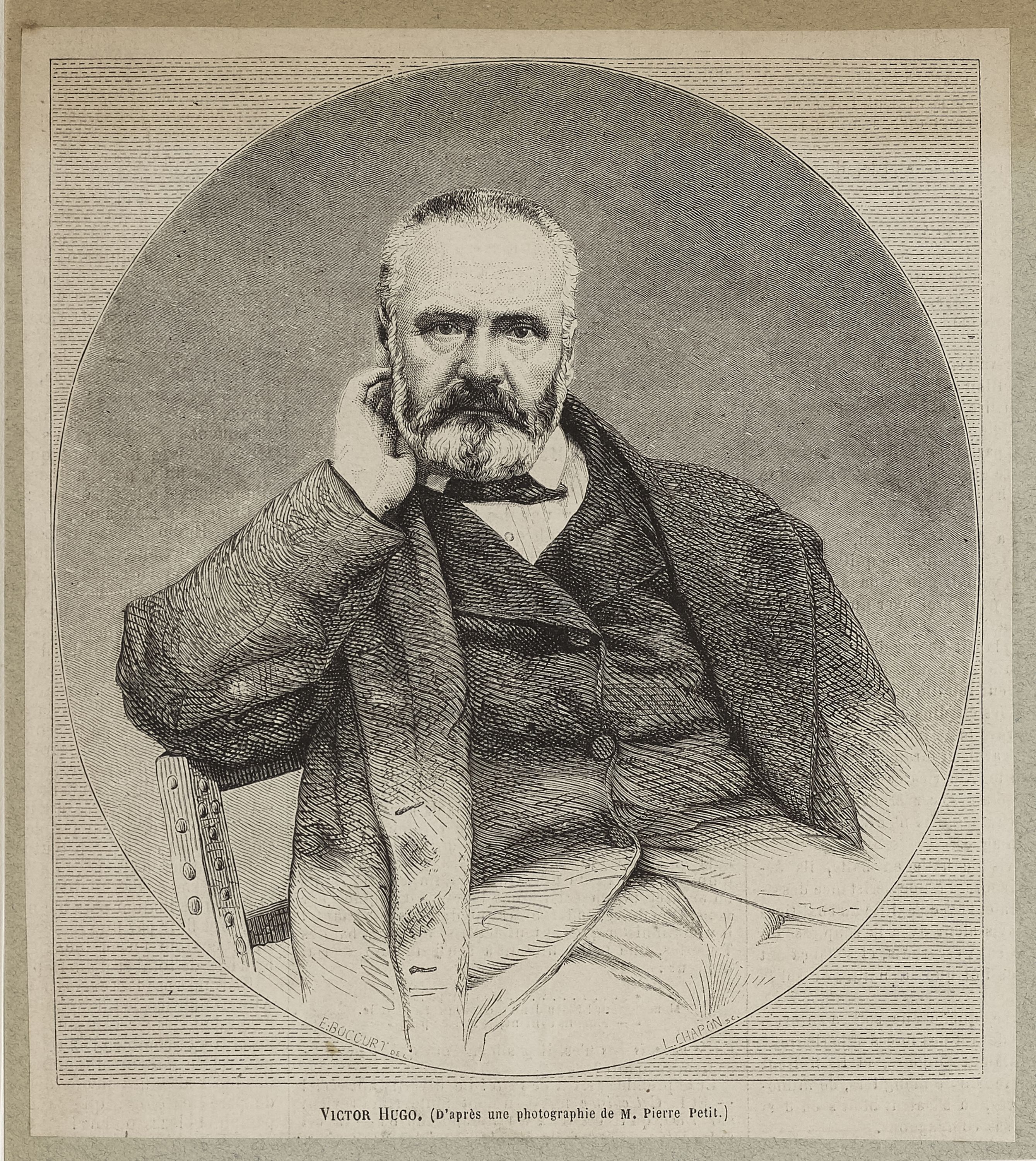 Léon-Louis Chapon, Victor Hugo