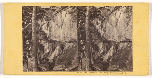 John P. Soule, The Cathedral - Hart's Ledge, North Conway, N.H.
