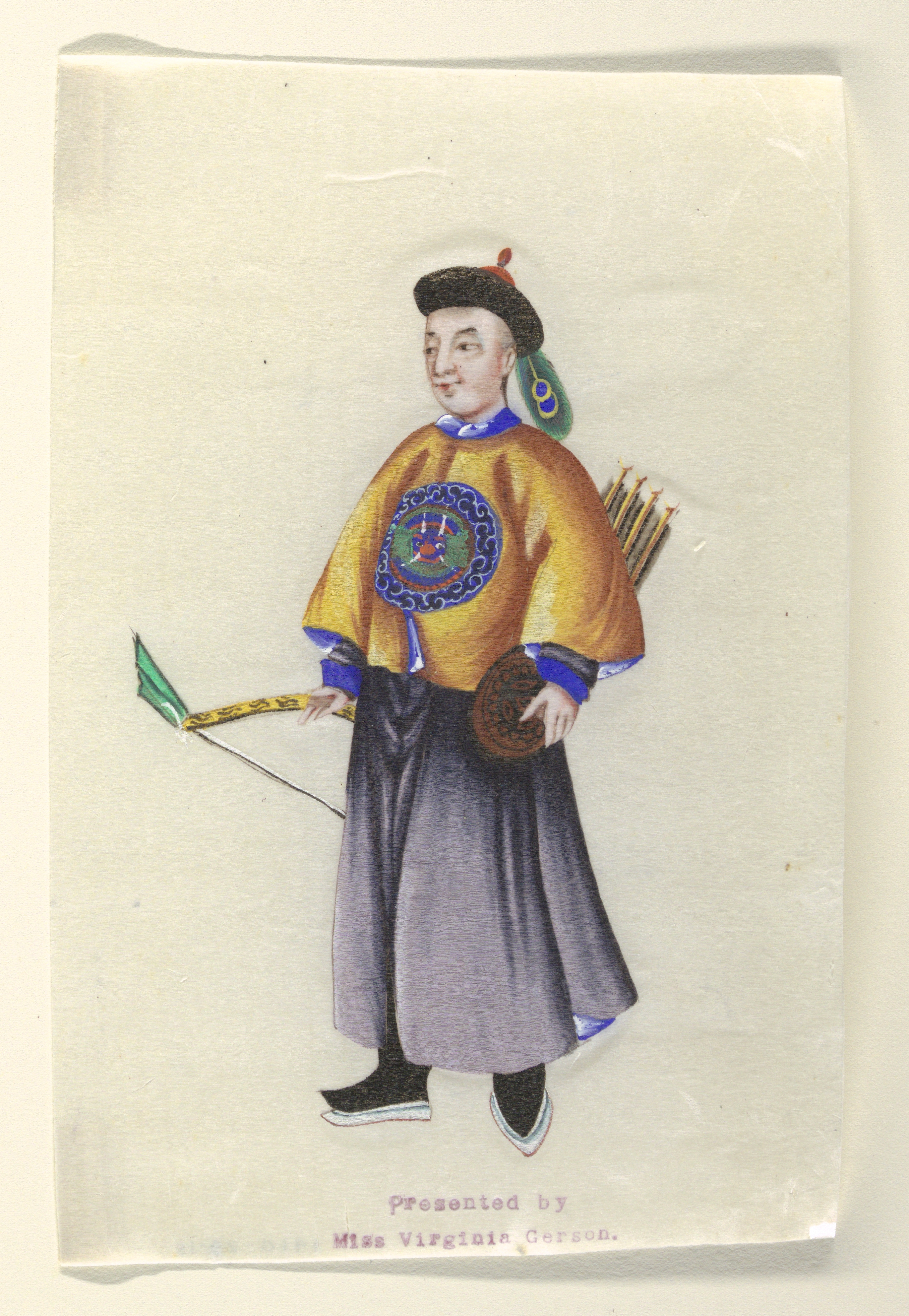 Unknown artist, Standing Hunter