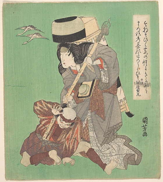 Utagawa Kuniyoshi, Theatrical Scene