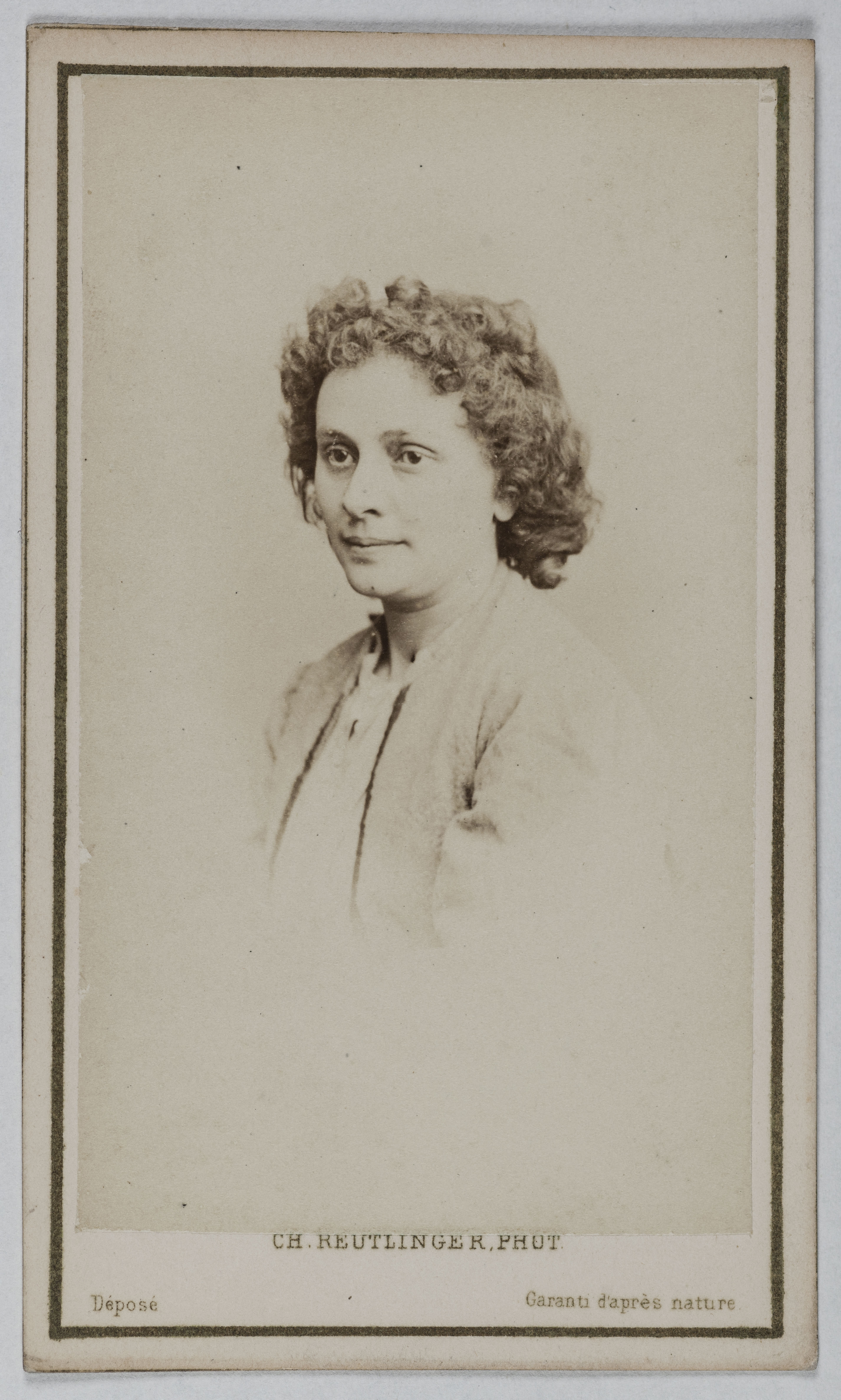 Charles Reutlinger, Portrait d'Essler Jane, (Augustine Jeanne Faessler, dite), (1836-1892), (actrice)