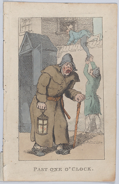 Thomas Rowlandson, Past One O'Clock