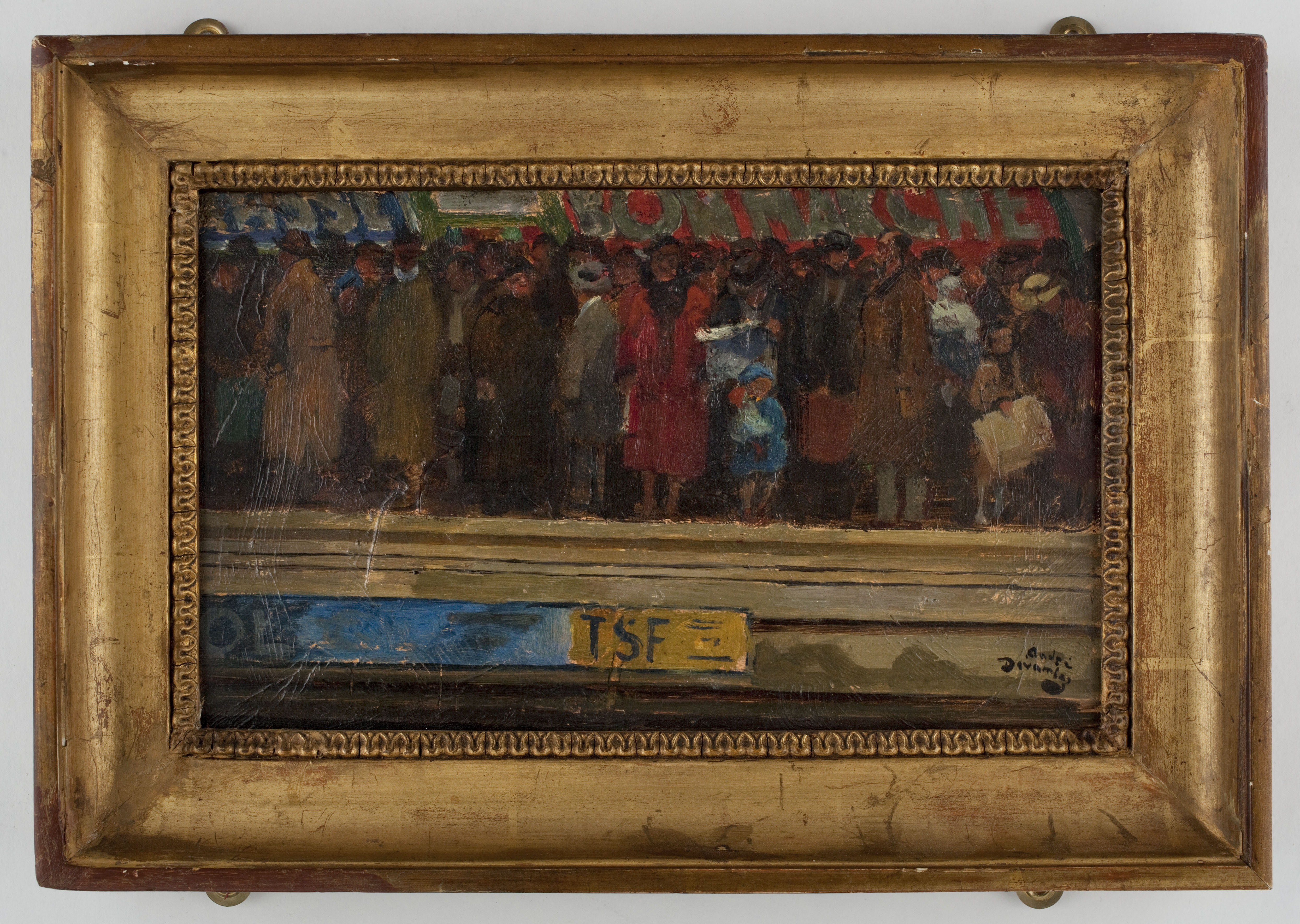 André Devambez, L'Heure de pointe dans le métro